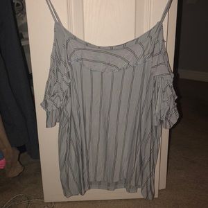 Super cute off the shoulder top